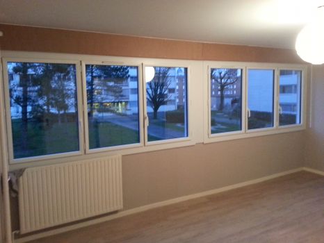 ensemble aluminium laqué rénovation