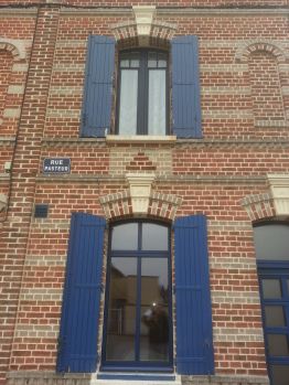 FENETRE ALUMINIUM BLEU