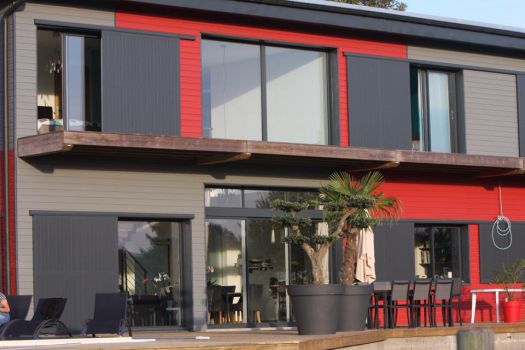 Fenêtre aluminium laqué kline